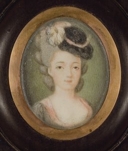 Retrato de Marie Adrienne Françoise de Noailles, Marquesa de la Fayette