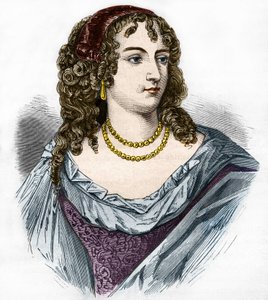 Retrato de Marion Delorme (Marie de Lon, Demoiselle de Lorme)
