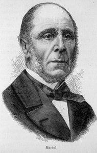 Retrato de Martel (político - bajo Thiers) - en “L