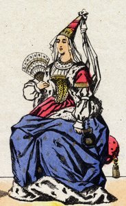 Retrato de María de Anjou, Reina de Francia (1404-1463), esposa de Carlos VII. de French School