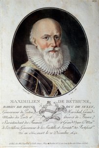Retrato de Maximilian de Bethune, Duque de Sully (1560-1641). de French School