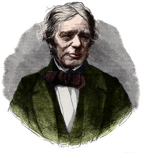 Retrato de Michael Faraday (1791-1867), químico y físico inglés