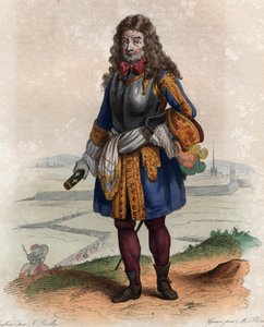 Retrato de Nicolas Catinat de La Fauconnerie (1637-1712), comandante militar y mariscal de Francia de French School
