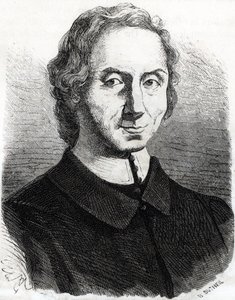 Retrato de Nicolas Malebranche (1638 - 1715) de French School