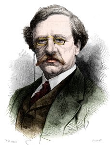 Retrato de Nils Adolf Erik (Eric) Barón Nordenskjold (Nordenskiold) (1832-1901), naturalista y explorador sueco. Grabado en “Le Monde Illustré” n°1178 del 25 de octubre