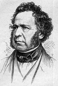 Retrato de Paul Duque de Noailles (1802-1885), historiador y académico francés. Grabado en “Le Monde Illustré” n°883 del 14 de marzo de 1874. de French School
