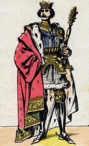 Retrato de Felipe VI de Valois (1294 - 1350), Rey de Francia. de French School