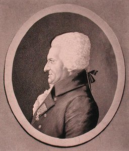 Retrato de Pierre-Alexandre Monsigny (1729-1817) grabado por Edme Quenedey (1756-1830) de French School