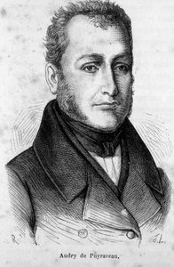 Retrato de Pierre Francais Audry de Puyraveau (1783-1852), diputado francés de French School