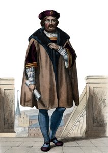 Retrato de Pierre de Ronsard (1524-1585) de French School
