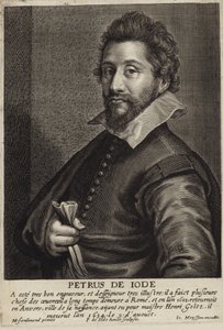 Retrato de Pieter de Jode I de French School