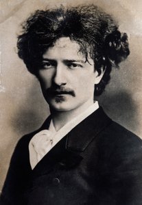 Retrato del compositor polaco Ignacy Jan Paderewski (1860-1941) de French School