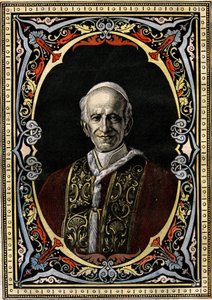Retrato del Papa León XIII (Leone XIII, Giacchino Pecci)