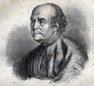 Retrato del Papa Nicolás V (1398-1455) en “Historia de los Papas” (...) Crímenes de la Reina, Rey y Emperadores a través de los siglos” por Maurice Lachatre de French School