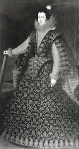Retrato de la princesa Isabel de Francia (1602-44) 1621