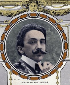 Retrato de Robert de Montesquiou (1855-1921), escritor francés.