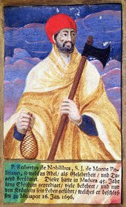Retrato de Roberto de Nobili (1577-1656) de French School
