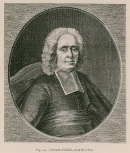 Retrato de Rollin, después de Balechou de French School