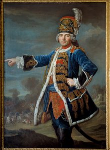 Retrato de Simon Claude de Grassin de Glatigny (? -1776) de French School