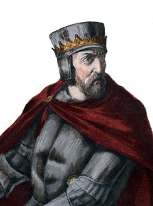 Retrato de Simón IV de Montfort, 5º Conde de Leicester (1150-1218), noble francés