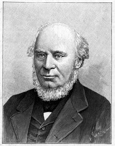 Retrato de Sir John Fowler (1817-1898) ingeniero inglés. de French School