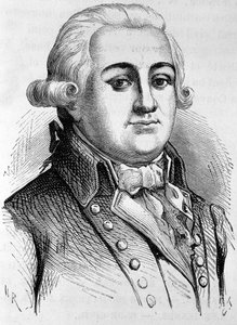 Retrato de Sylvestre Francois Lacroix (1765 - 1843), matemático francés - en “L