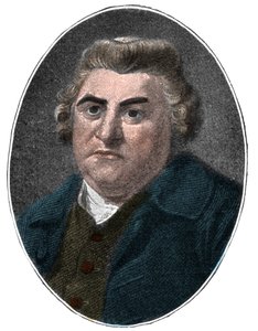 Retrato de Thomas Warton (1728-1790) historiador literario, crítico y poeta inglés. Siglo XIX.