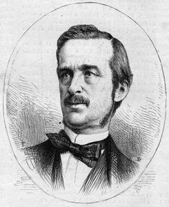 Retrato de Urbano Ratazzi (1808-1873), político italiano. Grabado en 