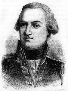 Retrato de Villaret-Joyeuse (Conde de Villaret de Joyeuse), Almirante francés (1750 - 1812) - en "L