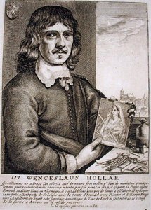 Retrato de Wenceslaus Hollar (1607-77)