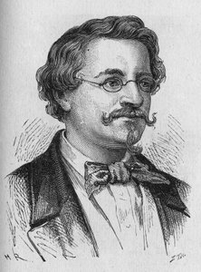 Retrato de Wilhelm Hofmann, químico - en 