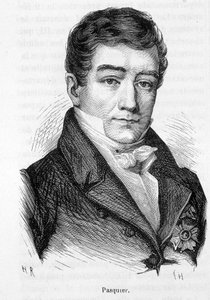 Retrato de un político francés (1767 a 1862). - en "L