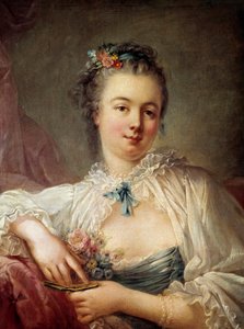 Retrato de una mujer de French School