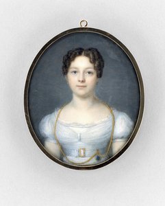 Retrato de una mujer, c.1819 de French School
