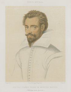 Retrato de un hombre con barba puntiaguda