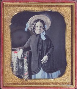 Retrato de una niña, c.1845-50 de French School