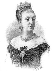 Retrato de la Condesa de París, Marie-Isabelle (Marie-Isabelle) d