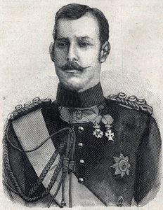 Retrato del Príncipe Heredero de Grecia (quien se convirtió en Jorge I de Grecia) de French School