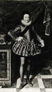 Retrato del infante Luis XIII (1601-43) Rey de Francia y Navarra, c.1611
