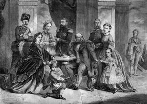 Retrato de la Familia Real de Prusia de French School