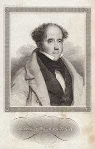 Retrato del vizconde de Chateaubriand de French School