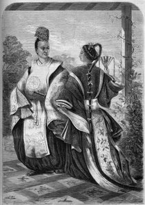 Retratos del Emperador Komei (1831-1867) de French School