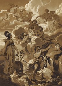 Poseidón y Atenea disputando el derecho a nombrar Atenas de French School