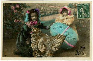 Postal: Feliz Pascua