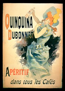 Póster publicitario de Quinquina por Dubonnet