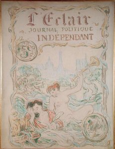 Diseño de cartel para el periódico 