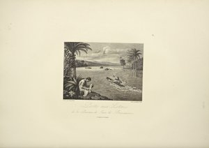 Enviando Cartas en la Provincia de Jaen de Bracamoros, ilustración de 