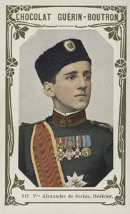 Príncipe Alejandro de Serbia, Heredero