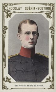 Príncipe Andrés de Grecia de French School