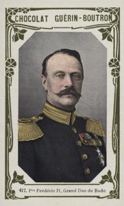 Príncipe Federico II, Gran Duque de Baden de French School